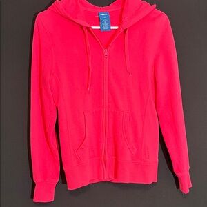 Reebok Pink Hoodie Small